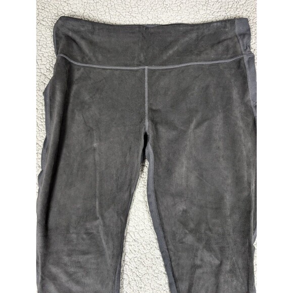 Athleta Black Suede Strut Tight Yoga Fitness Pant #870861 XL Leggings - Picture 3 of 11